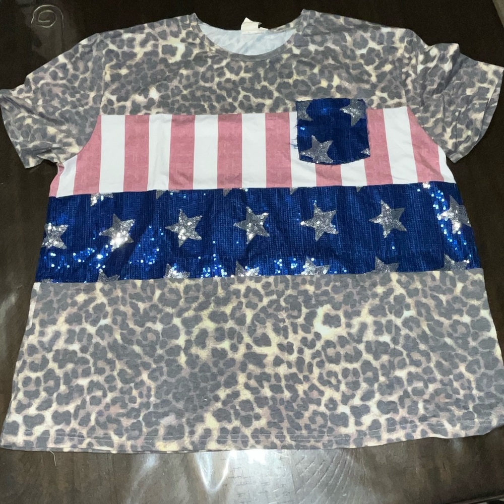 Grace & Emma USA Anthem Blouse